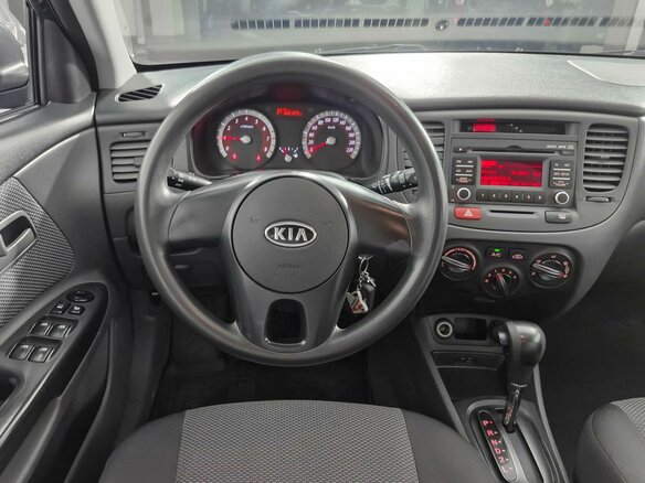 2010 Kia Rio II Рестайлинг, чёрный, 579000 рублей - вид 13
