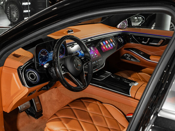 2026 Mercedes-Benz Maybach S-Класс 580 II (Z223) Рестайлинг, чёрный, 34814000 рублей - вид 13