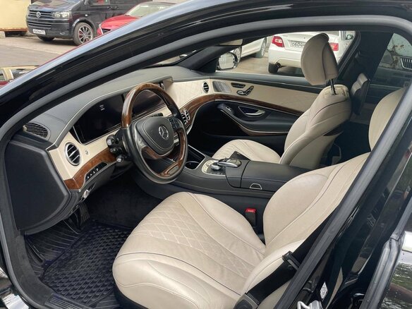 2014 Mercedes-Benz S-Класс 500 VI (W222, C217), чёрный, 3200000 рублей - вид 6