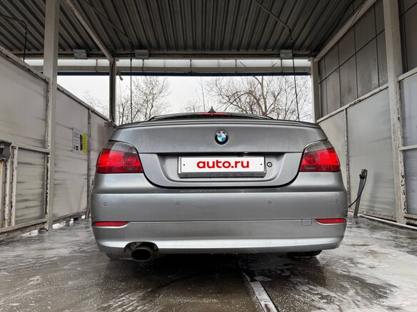 2008 BMW 5 серии 520d V (E60/E61) Рестайлинг, серый, 1050000 рублей - вид 4