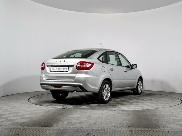 2024 Lada (ВАЗ) Granta I Рестайлинг, серебристый, 790000 рублей - вид 4