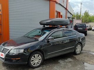 2006 Volkswagen Passat B6, чёрный, 690000 рублей, вид 3