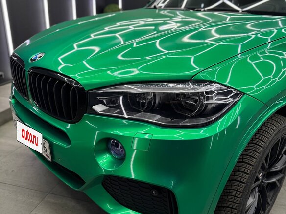 2015 BMW X5 40d III (F15), зелёный, 3600000 рублей - вид 6