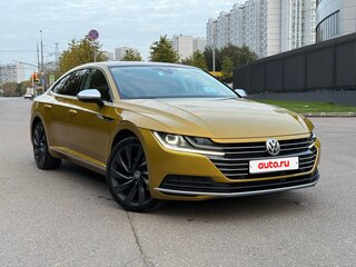 2018 Volkswagen Arteon I, жёлтый, 3250000 рублей, вид 3