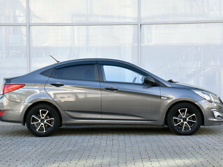 2014 Hyundai Solaris I Рестайлинг, серый, 750000 рублей, вид 3