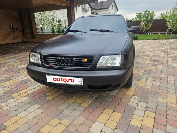 1993 Audi 100 IV (C4), чёрный, 480000 рублей - вид 8