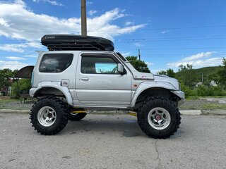 2008 Suzuki Jimny Sierra III Рестайлинг 1, серебристый, 1555000 рублей, вид 2