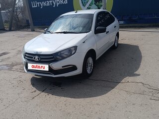 2019 Lada (ВАЗ) Granta I Рестайлинг, белый, 530000 рублей, вид 1