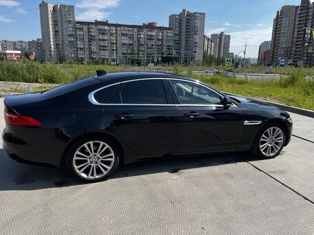 2019 Jaguar XF II, чёрный, 2300000 рублей, вид 4