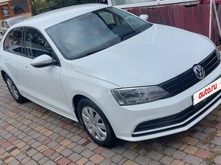 2016 Volkswagen Jetta VI Рестайлинг, белый, 1260000 рублей, вид 1
