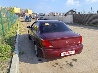 2007 Kia Spectra I Рестайлинг 2, красный, 320000 рублей, вид 4