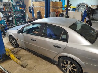 2002 Opel Vectra C, серебристый, 300000 рублей, вид 4