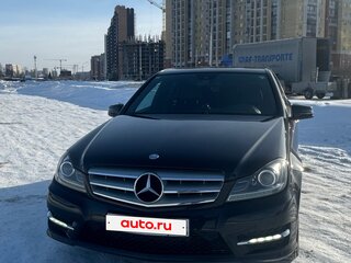 2012 Mercedes-Benz C-Класс 180 BlueEFFICIENCY III (W204) Рестайлинг, чёрный, 1420000 рублей, вид 1