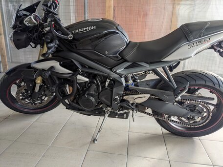 2016 Triumph Street Triple, чёрный, 600000 рублей, вид 5