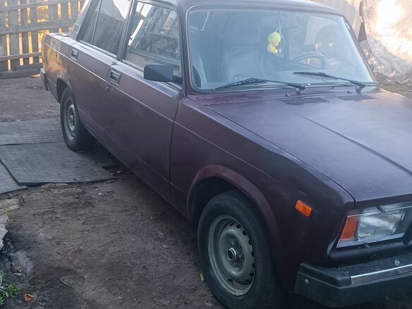 2006 Lada (ВАЗ) 2107, пурпурный, 90000 рублей - вид 4