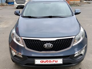 2015 Kia Sportage III Рестайлинг, синий, 1500000 рублей, вид 1