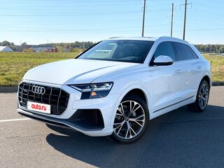 2021 Audi Q8 55 TFSI I (4M), белый, 4350000 рублей, вид 1