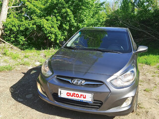 2013 Hyundai Solaris I, чёрный, 850000 рублей, вид 1