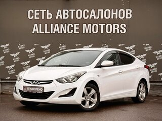 2015 Hyundai Elantra V (MD) Рестайлинг, белый, 1165000 рублей, вид 3