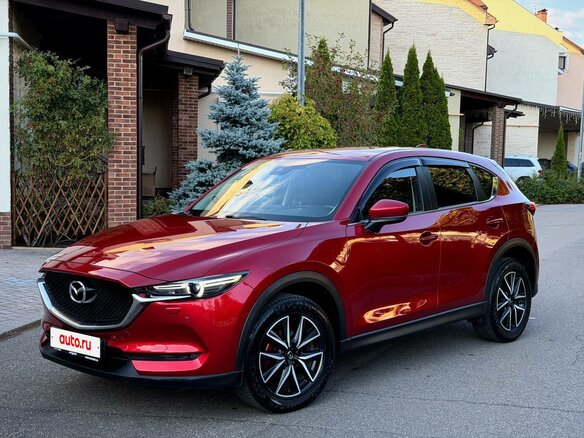 2018 Mazda CX-5 II, красный
