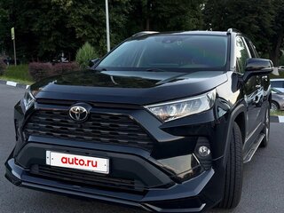 2021 Toyota RAV4 V (XA50), чёрный, 3650000 рублей, вид 3