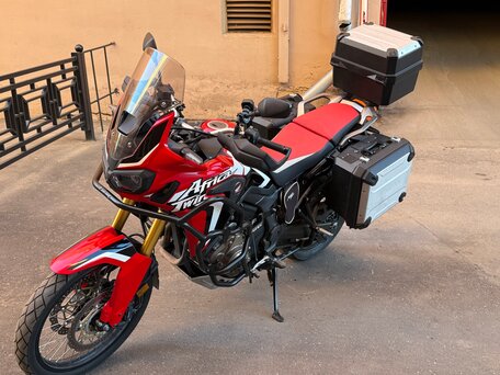 2017 Honda CRF 1000L Africa Twin, красный, 1190000 рублей, вид 1