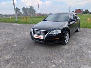 2008 Volkswagen Passat B6, чёрный, 500000 рублей, вид 1