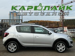 2018 Renault Sandero Stepway II, серебристый, 889000 рублей, вид 4