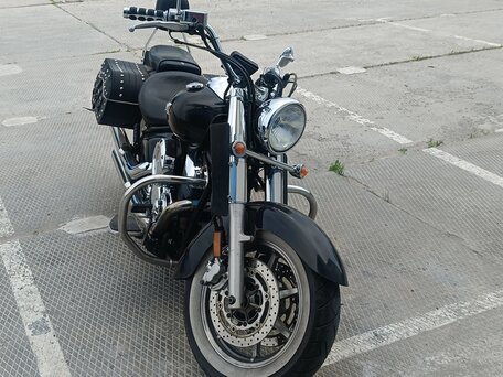 2007 Yamaha XVS1100, чёрный, 650000 рублей, вид 4