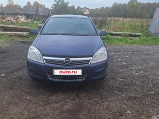 2008 Opel Astra H Рестайлинг, синий, 350000 рублей, вид 1