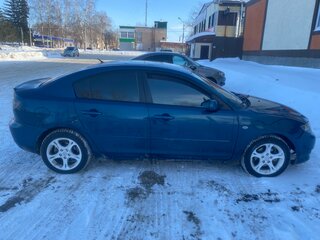 2007 Mazda 3 I (BK) Рестайлинг, синий, 435000 рублей, вид 4