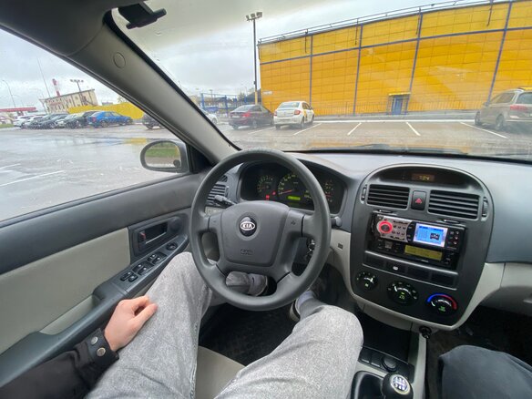 2006 Kia Cerato I, золотистый, 180000 рублей - вид 4