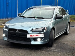 2008 Mitsubishi Lancer X, серый, 950000 рублей, вид 2