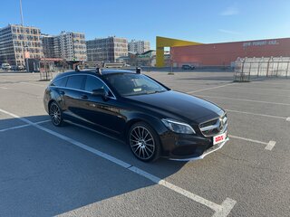 2017 Mercedes-Benz CLS 350 BlueTEC II (C218) Рестайлинг, чёрный, 3500000 рублей, вид 1