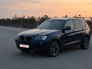 2013 BMW X3 20d xDrive II (F25), синий, 1600000 рублей, вид 3