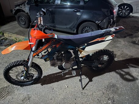 2017 YCF Bigy 125MX, белый, 66999 рублей, вид 1