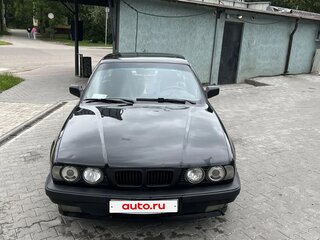 1992 BMW 5 серии 520i III (E34), чёрный, 280000 рублей, вид 1