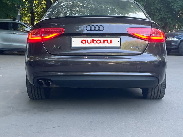 2013 Audi A4 IV (B8) Рестайлинг, коричневый, 1200000 рублей - вид 7