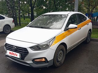 2018 Hyundai Solaris II, серебристый, 760000 рублей, вид 1