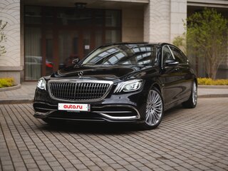2019 Mercedes-Benz Maybach S-Класс 450 I (X222) Рестайлинг, чёрный, 7900000 рублей, вид 1