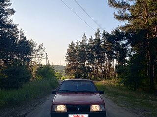 1987 Lada (ВАЗ) 2108, красный, 75000 рублей, вид 3