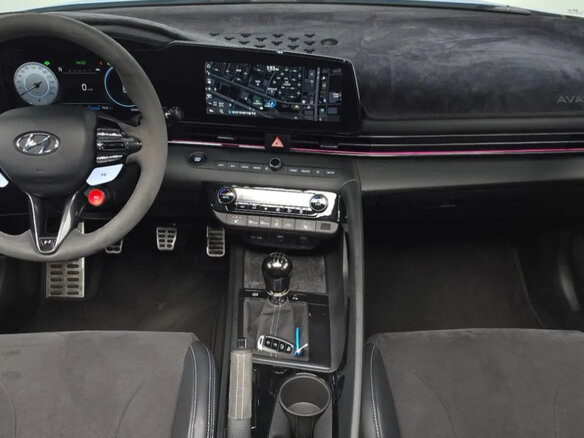 2022 Hyundai Avante VII, голубой - вид 12