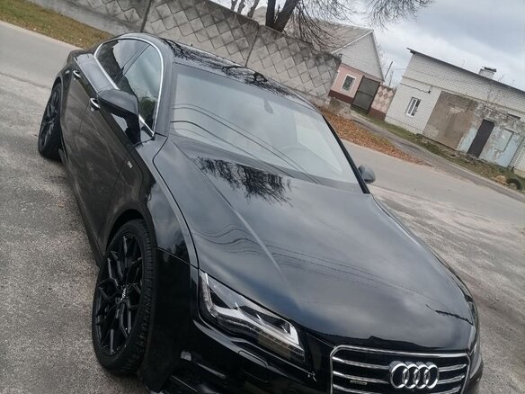 2012 Audi A7 I (4G), чёрный, 1750000 рублей - вид 15