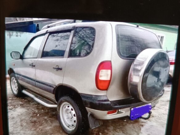 2008 Chevrolet Niva I, серый, 400000 рублей - вид 2