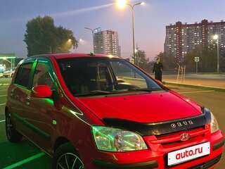 2003 Hyundai Getz I, красный, 355000 рублей, вид 3