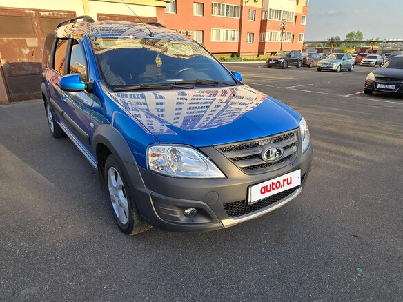 2020 Lada (ВАЗ) Largus Cross I, синий, 1030000 рублей - вид 1