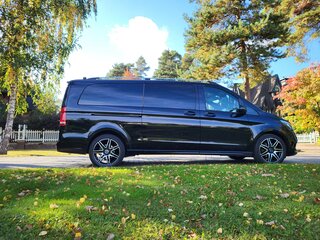 2021 Mercedes-Benz V-Класс Extra Long 250 d экстра длинный III (W447) Рестайлинг, чёрный, 6550000 рублей, вид 2