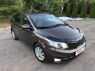 2015 Kia Rio III Рестайлинг, коричневый, 689000 рублей, вид 3
