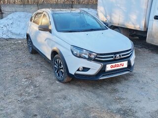 2021 Lada (ВАЗ) Vesta SW Cross I, белый, 1500000 рублей, вид 1