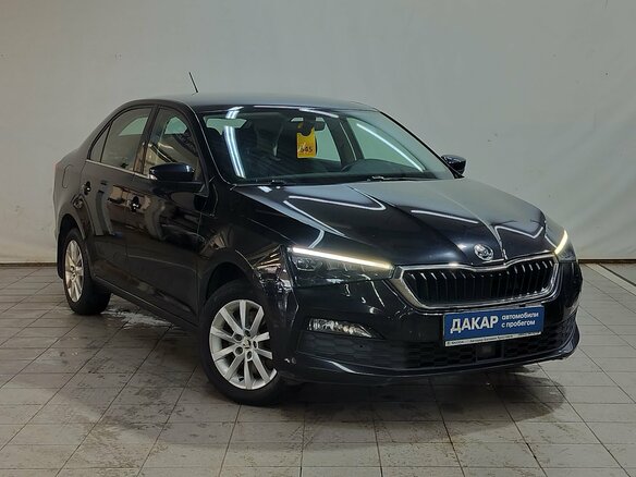 2020 Skoda Rapid II, чёрный - вид 2